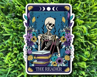 Tarot Card Sticker | The Reader