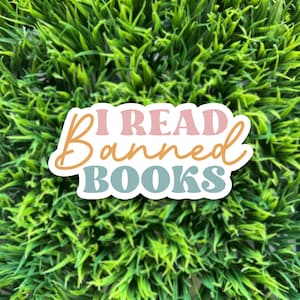 I Read Banned Books sticker