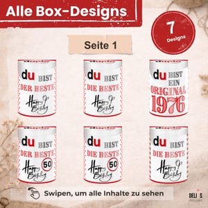 Duplo wrappers, 50th birthday gift, birthday present for men, gift for women, DIY gift idea print, 50th birthday celebration, PDF, A083 image 6
