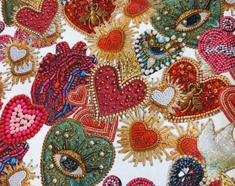 Hoogwaardige Italiaanse katoenen poplin stof / Designer bloemenprint met pioenrozen / Luxe natuurlijke textielstof van Alta Moda per meter