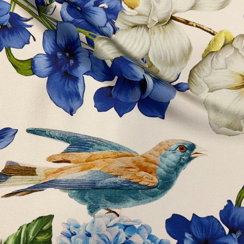 Stonewash Charmeuse Silk Fabric