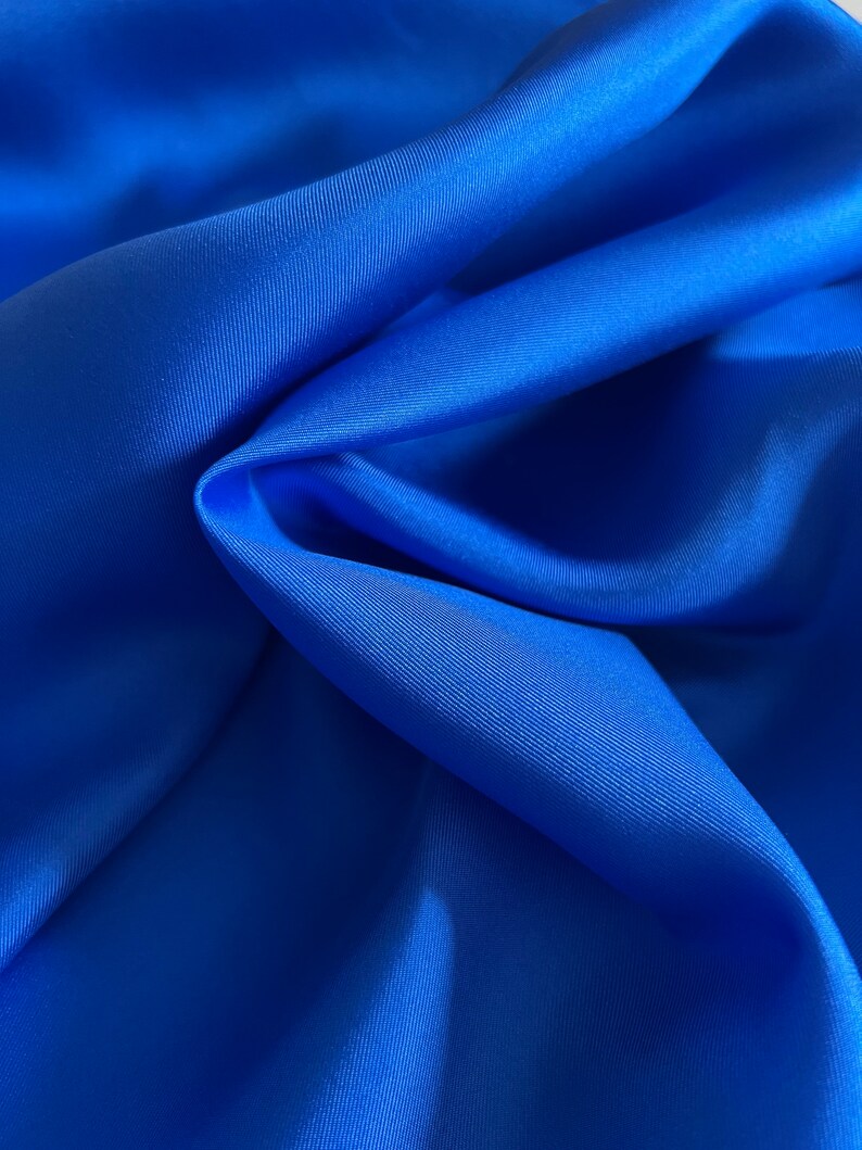 100 Italian Pure Silk Twill Italian Fabric Pure Silk Fabric Etsy