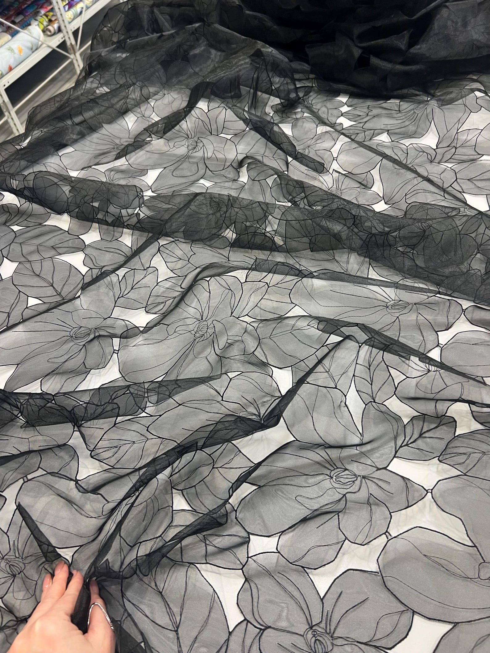 Online Organza Fabric for Premium Fashion Boutiques | MF137-940 main image 1