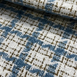 Italian tweed high quality premium fabric/ Designer lurex boucle/ Alta moda luxury fabric by the yard/ Italian textile