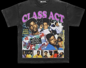Class Act Movie Homage T-Shirt: Retro Graphic Print
