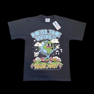 KICKART Heal The World With Art Premium Tee