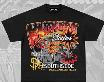 KICKART Street Urban Graffiti Target Tee