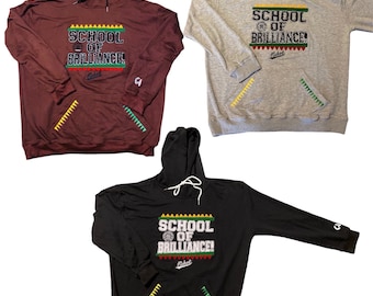 Oversized Streetwear Pullover | KickArt Brilliance Heavyweight Sweatshirt | Unisex Streetwear Hoodie Look