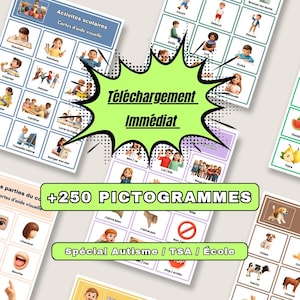 Pictogramas 3D para Comunicação Não Verbal – Auxílio Visual para Neurodiversidade – Mais de 250 Cartões de Aprendizagem Montessori para Crianças – Materiais Educacionais para Escolas