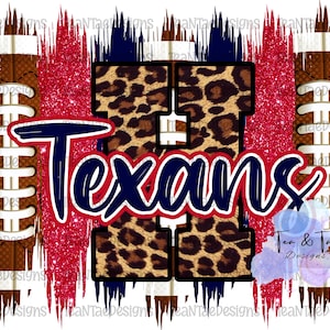 Texans Brushstroke PNG
