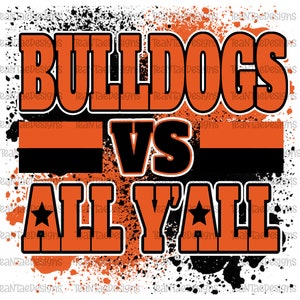Bulldogs Vs All Yall PNG