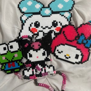 Hello kitty 2024 perler beads