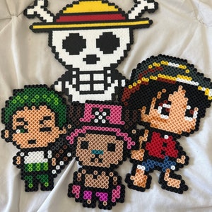 One piece perlers