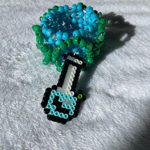 Basic cuff with perler