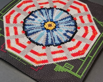 Physics CERN LHKCMS Kreuzstichmuster