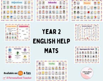 English Table Help Mats