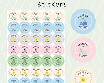 Personalised Teacher Reward Stickers | Teacher Gift | End of Year Teacher Present | Secret Santa
