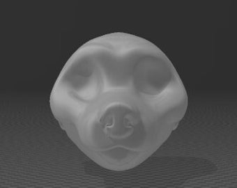 Ver. 3 SHINU NOV '23 Update Deer/canine/slim Muzzle 3D Printable ...