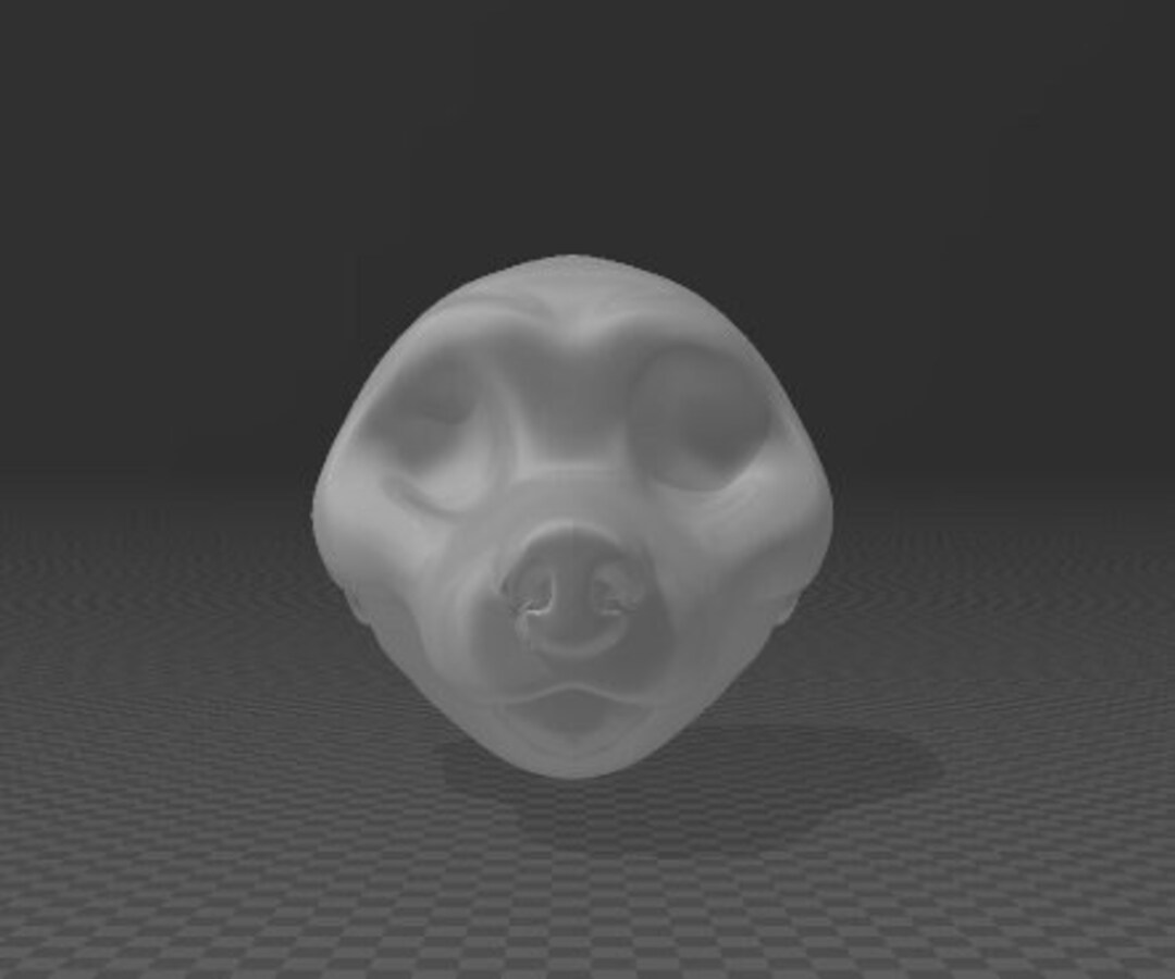 Moving Jaw Fursuit Headbase 3D Print File - Etsy