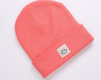 Goldjunge Cuffed Beanie Happy coral