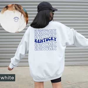 Kentucky Sweatshirt, Retro Kentucky Shirt, Retro Spieltag Kleidung, süßes Kentucky Shirt, Kentucky Fußball, Kentucky Basketball, UK Sweatshirt