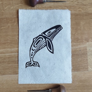 Black Humpback whale