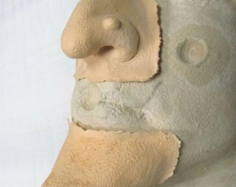 Witch Nose & Chin Foam Latex Prosthetic or Slip Latex