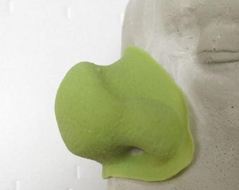 Schwarze Ogernase für Theater oder Halloween