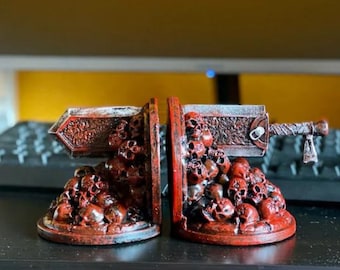 Berserk Bookends Furious Bookends Dragon Slayer Resin Craft Ornament Desktop Bookshelf Decorative Artwork