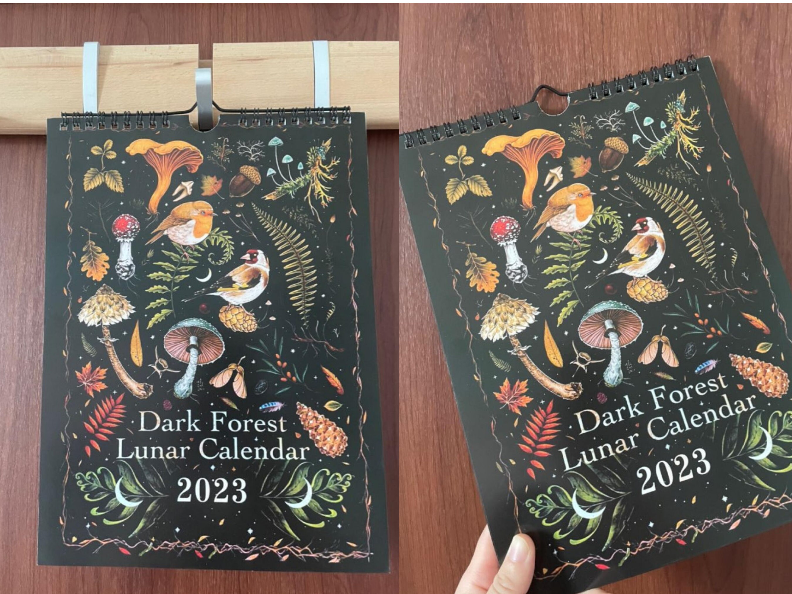 Dark Forest Lunar Calendar 2023 By Selcha Uni Original Pri Inspire 