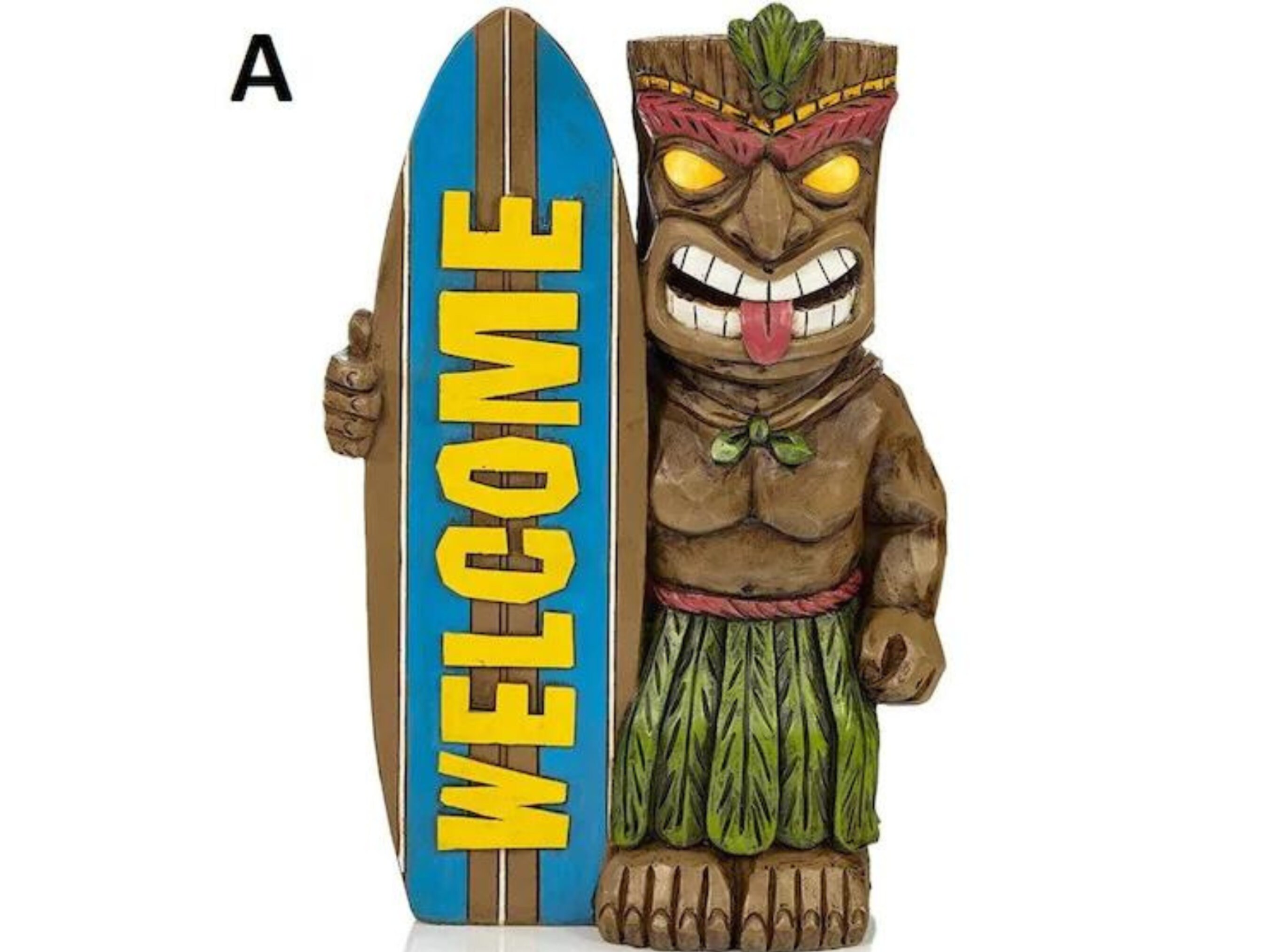 Tiki Guard Solar Powered Outdoor Decor LED Garden Light Etsy UK