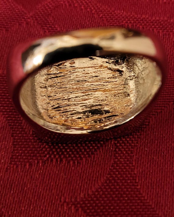 Silberring mit Perlmutt - image 2