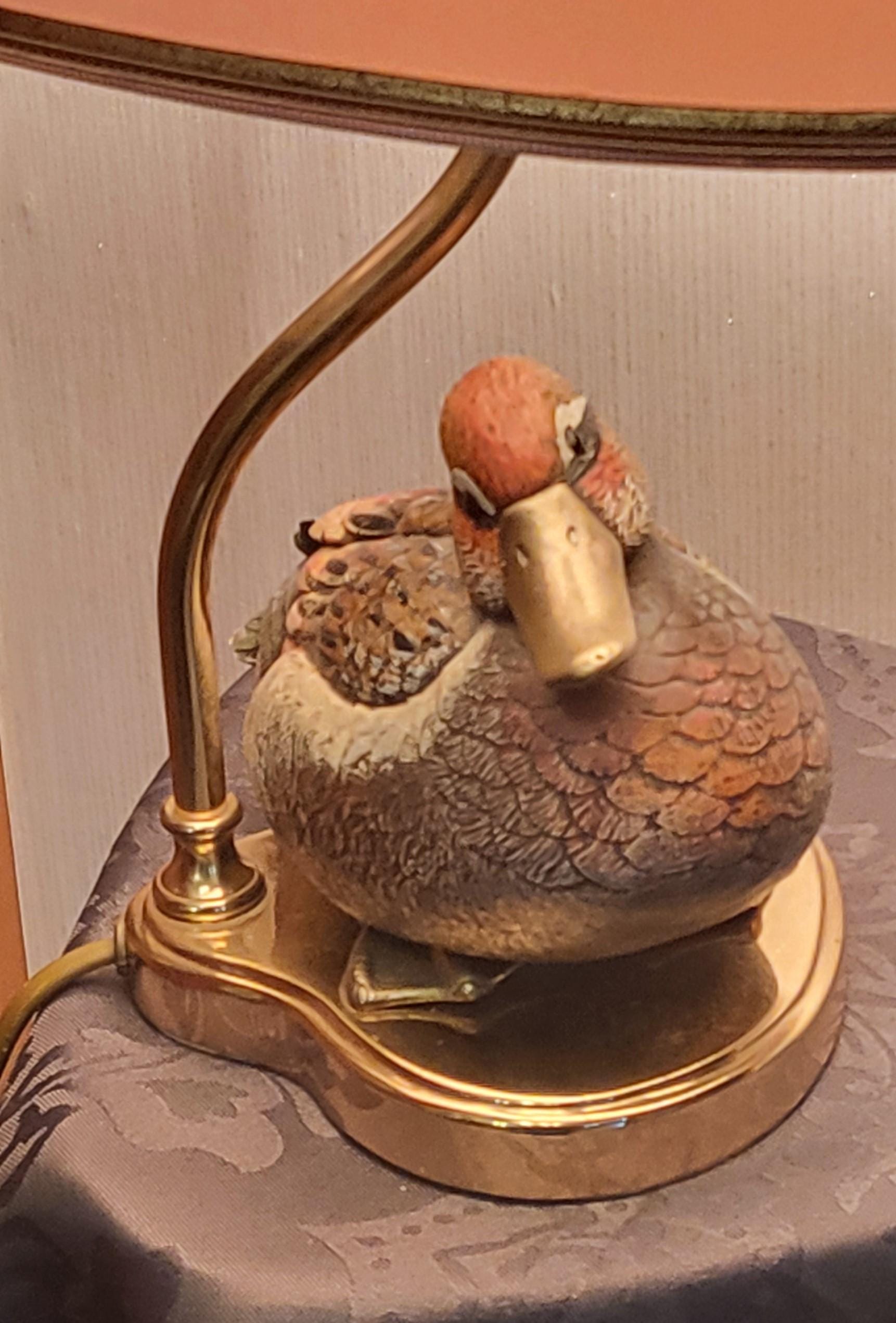 イタリア　オブジェ　作家物　Elli Malevolti ブロンズ　インテリア Duck Sculpture Elli Malevolti - Etsy