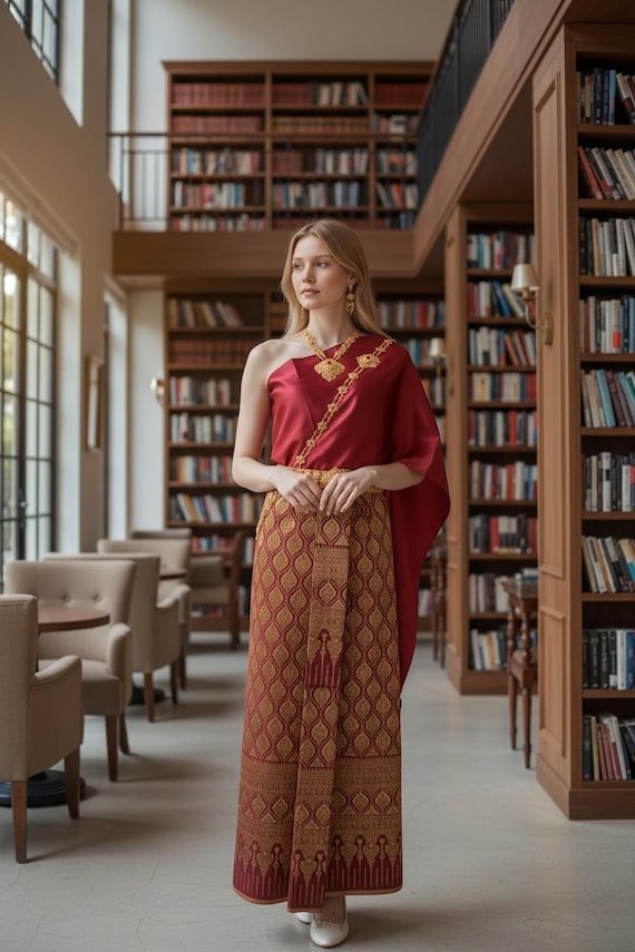 thai party dress Thai Fabric
