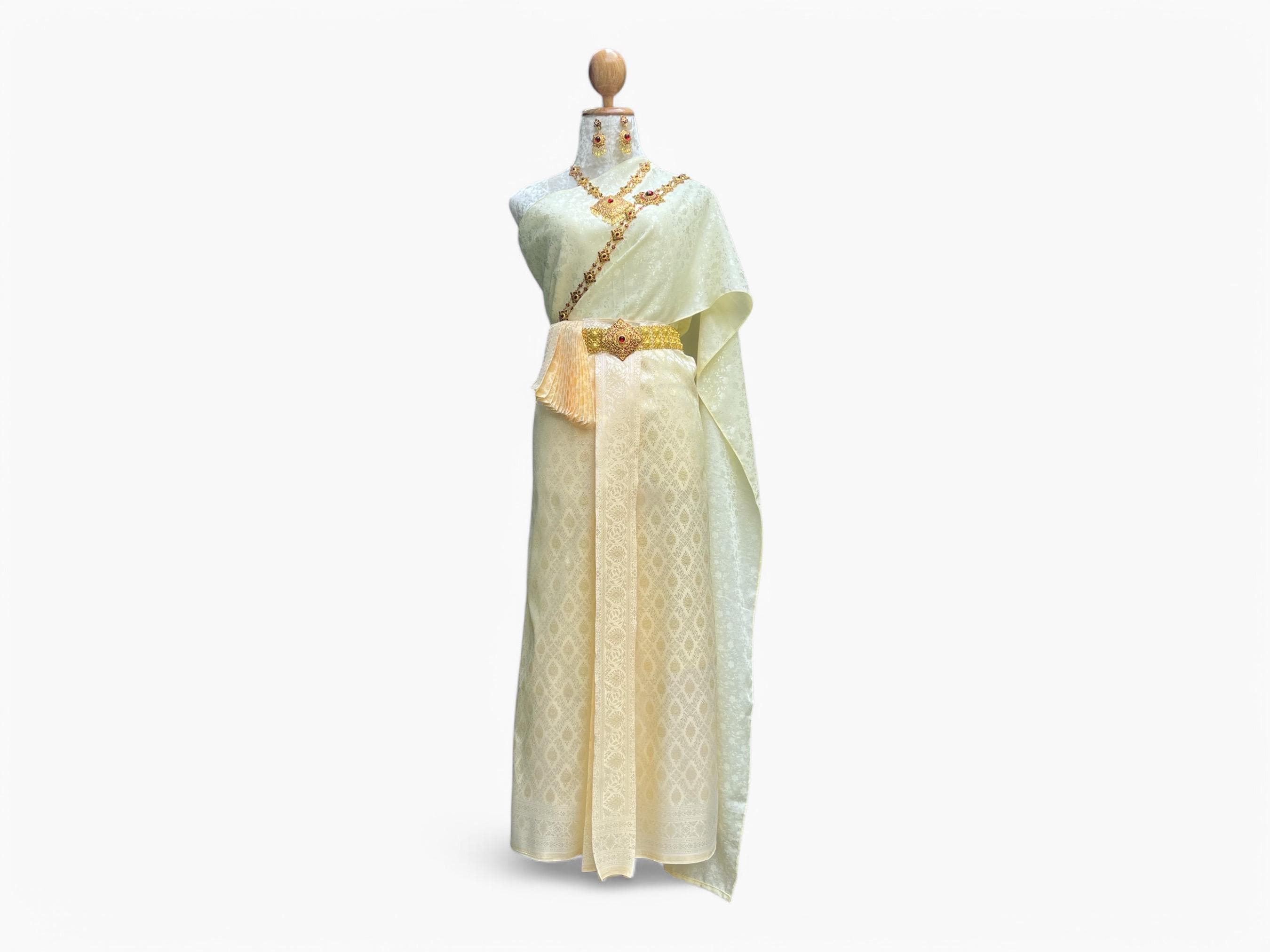 slim fit dress slacks Gold and Vintage Ivory Flower Girl Dress 3-6 Months / Gold/Ivory