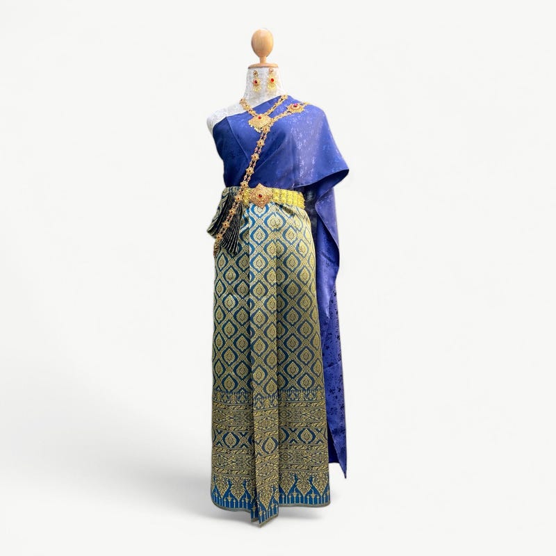 Harmony Dress in Cerulean