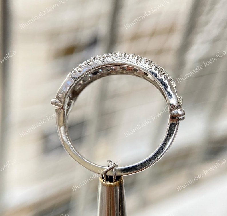 Antique Engagement Ring, Stacking Band, 1.50ct Diamond, Art Deco ...