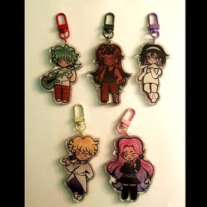 Alien Stage Original Keychains/Charms!