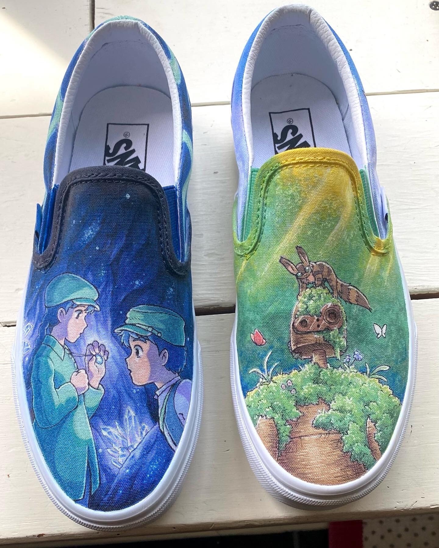 Anime Vans Shoes - Etsy Anime Vans Shoes - Etsy