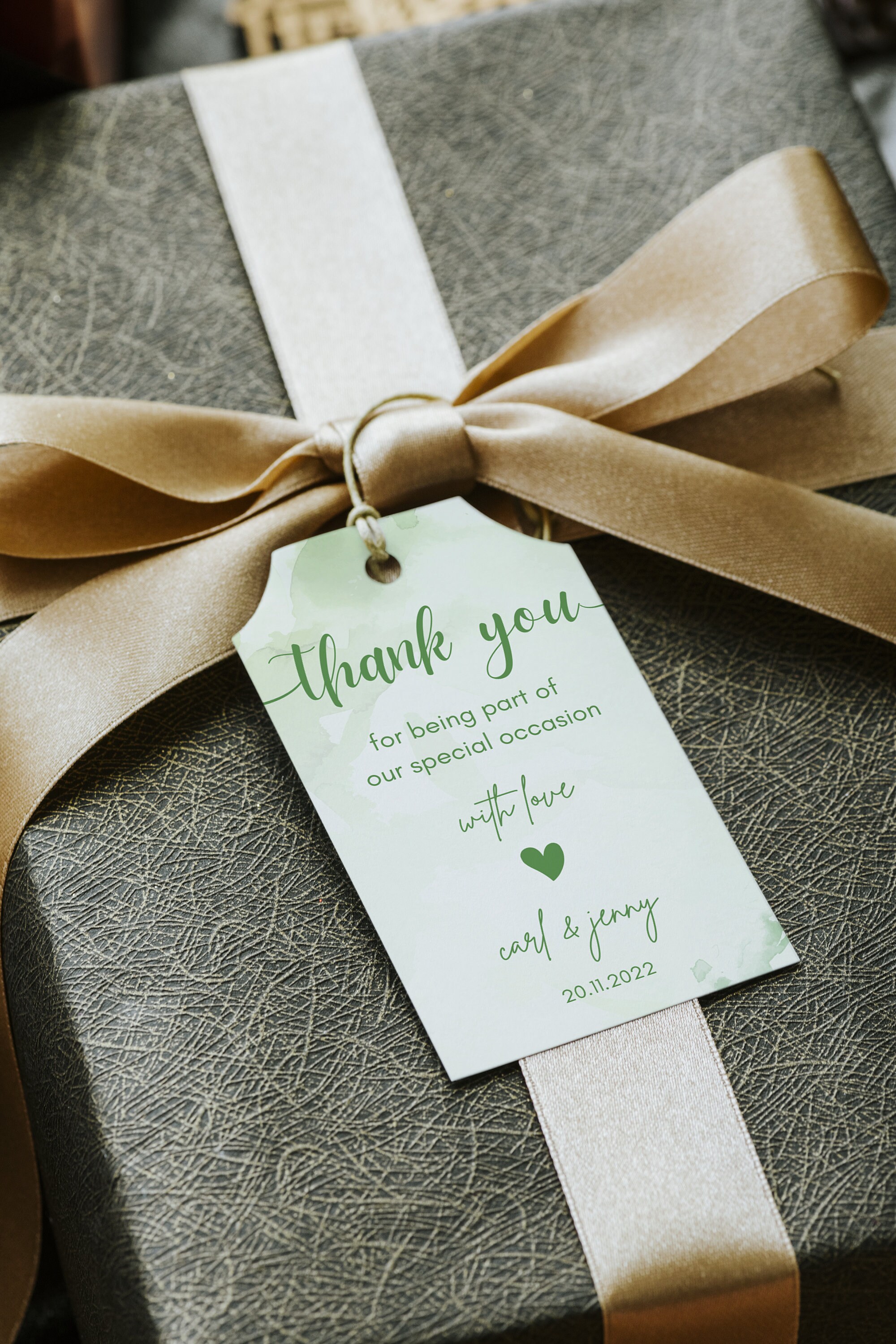Printable Thank You Tag Template Printable Custom Tag - Etsy