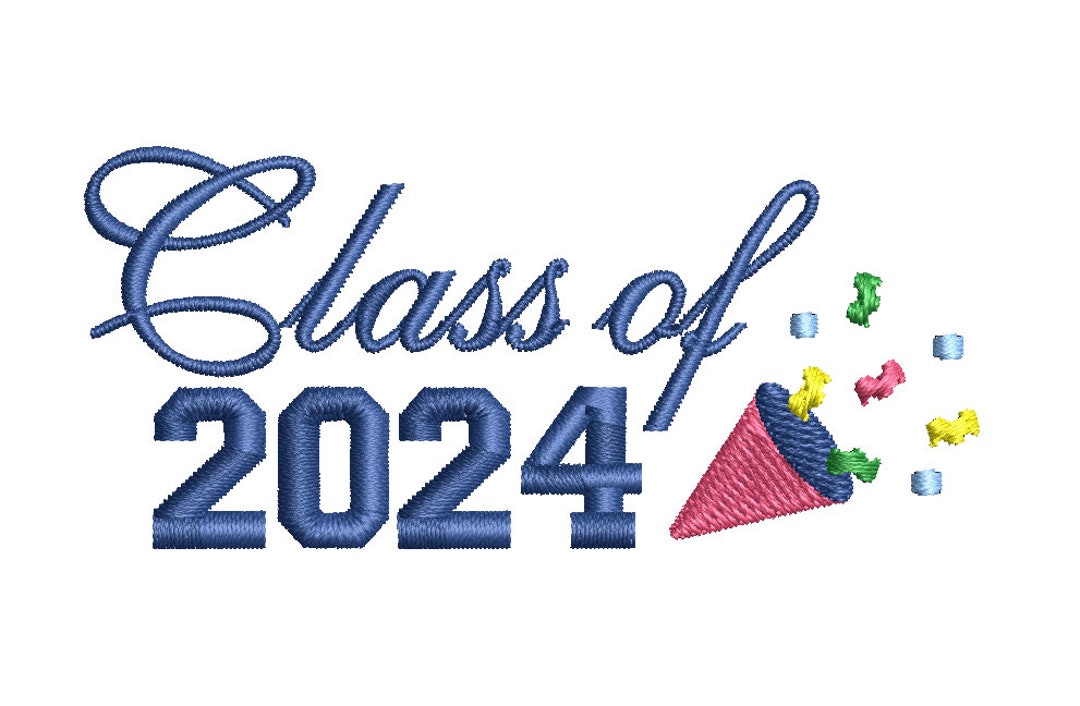 Class of 2024 Graduation Back to School Year Senior Celebration Digital