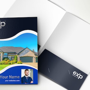 eXp Luxury Presentation Folder Printing  With Embossed Foil-009