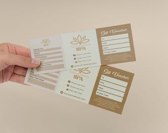Anpassat presentkort | Tryckta presentkort | Anpassat presentkort för företag | Personlig present, gåva för högtider eller kunder | Presentkort med logotyp