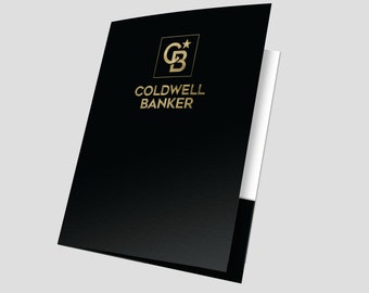 Presentation Folders with Embossed Foil (Pack) | Realtor Folders | Folders | Presentation Folders | CB | Real Estate | For Coldwell Banker