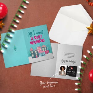 Saudações de Natal para corretores de imóveis | Cartões festivos de imóveis | Cartões alegres para corretores de imóveis | Cartões festivos de imóveis | Cartões de felicitações de Natal | Corretor de imóveis