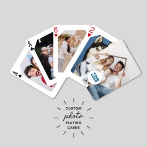 RUSH Custom Photo Playing Cards | Personalized Gifts | Deck Poker ...