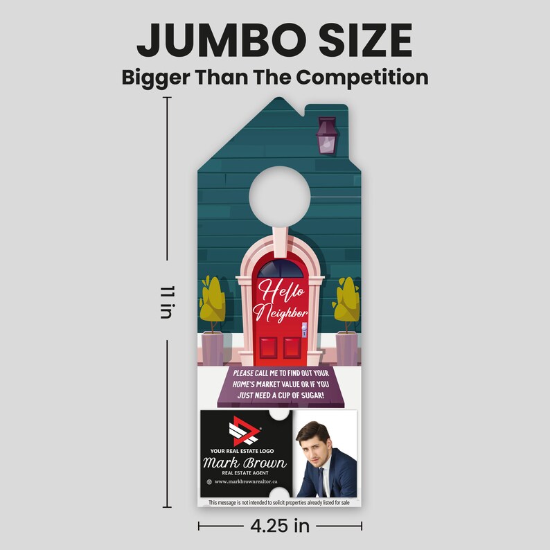 You're Invited to Our Open House Door Hanger Tags for Real Estate ...