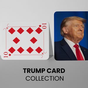 RUSH Donald Trump aux cartes à jouer | Cartes à jouer Trump | Gouvernement de Trump | Cadeau Trump pour les joueurs | Jeu de fête Trump | Donald Trump drôle