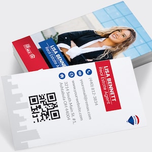 Remax-visitekaartjes | Visitekaartjes zacht gelamineerd | Vastgoedvisitekaartje | Promotionele visitekaartjes voor makelaars