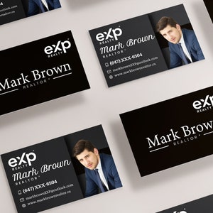 eXp Realty Digital Product - Business Card Template - Custom Design 002